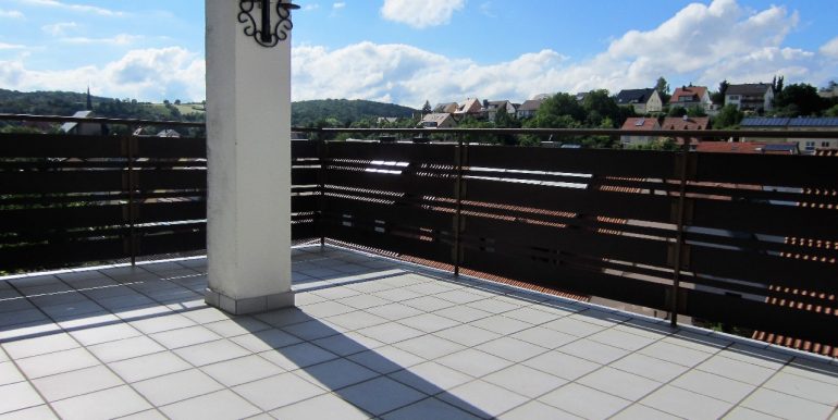 Balkon im EG